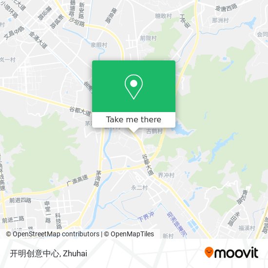 开明创意中心 map
