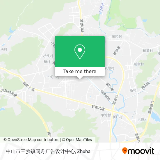 中山市三乡镇同舟广告设计中心 map