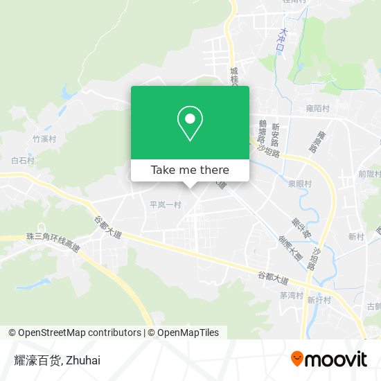 耀濠百货 map