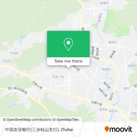 中国农业银行(三乡桂山支行) map