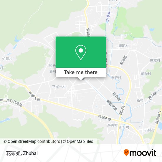 花家姐 map