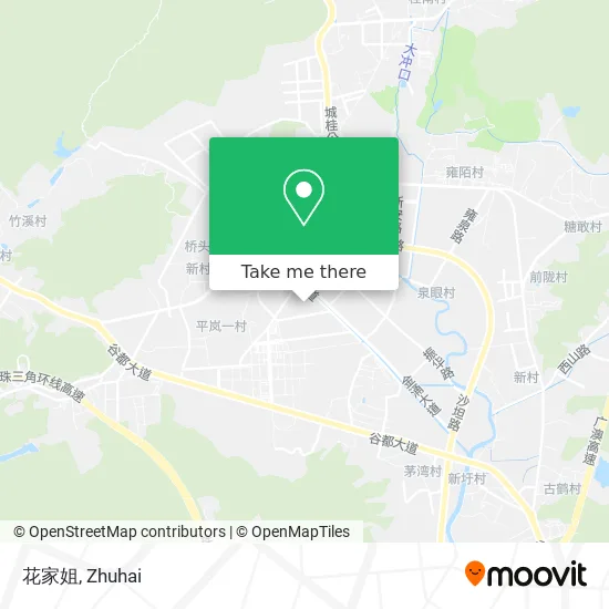 花家姐 map