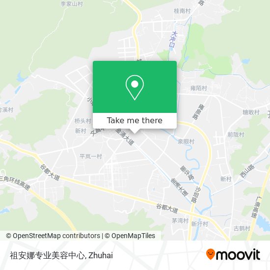 祖安娜专业美容中心 map