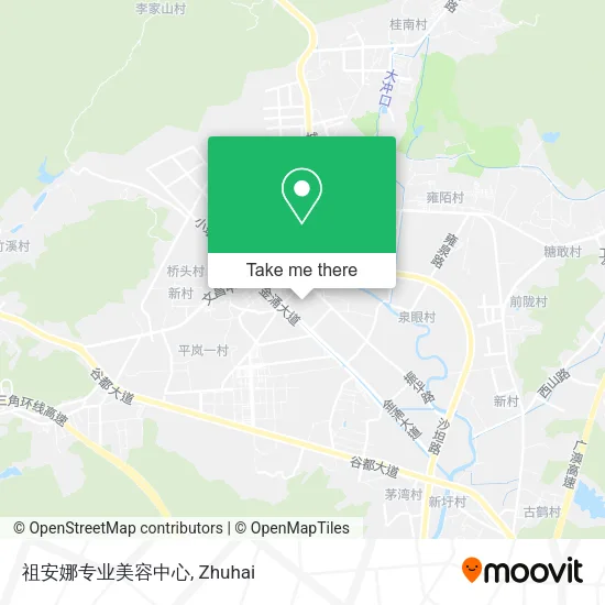 祖安娜专业美容中心 map