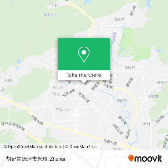 胡记常德津市米粉 map