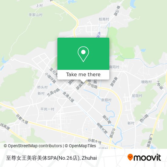 至尊女王美容美体SPA(No.26店) map