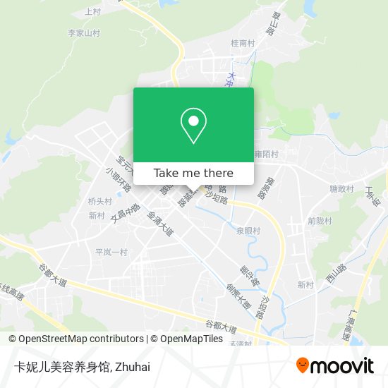 卡妮儿美容养身馆 map