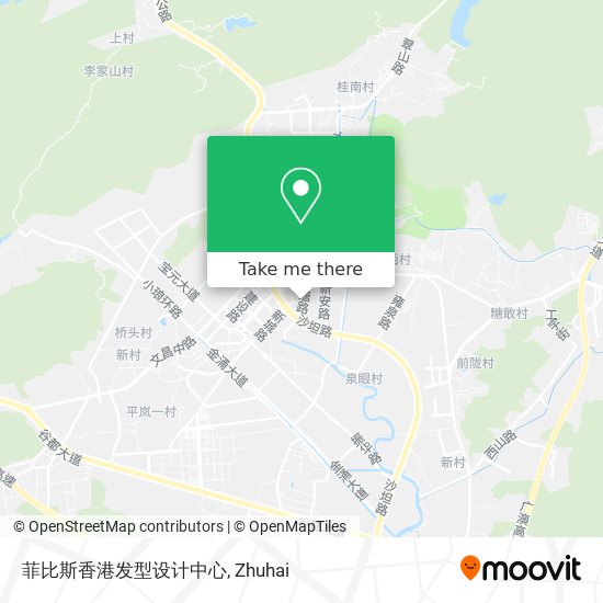 菲比斯香港发型设计中心 map