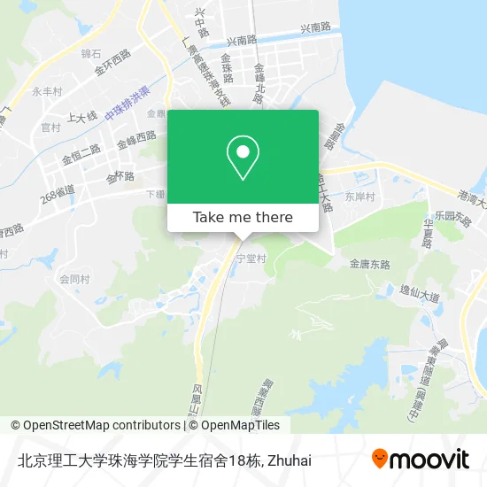 北京理工大学珠海学院学生宿舍18栋 map