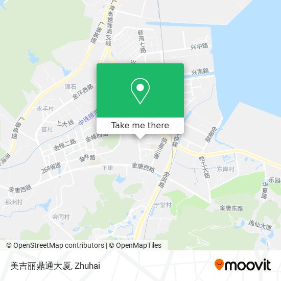 美吉丽鼎通大厦 map