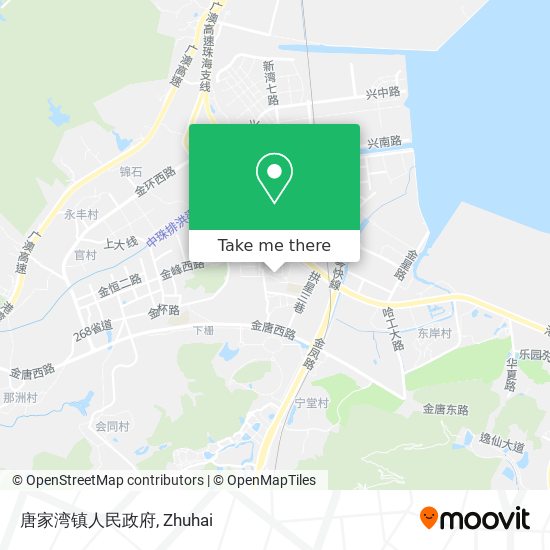 唐家湾镇人民政府 map