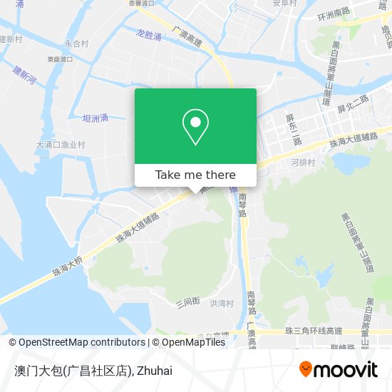澳门大包(广昌社区店) map
