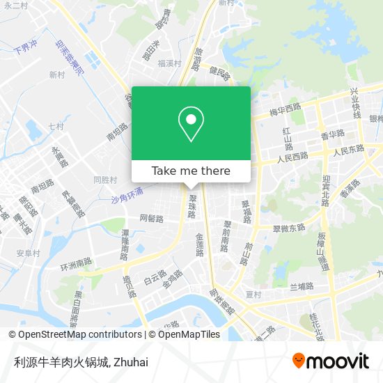 利源牛羊肉火锅城 map