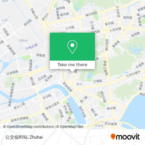 公交临时站 map