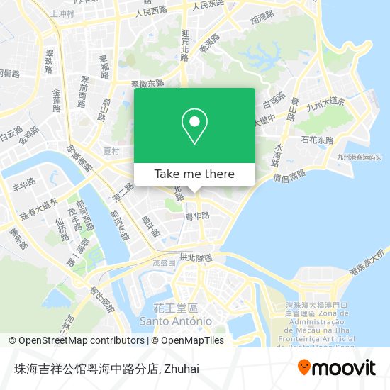 珠海吉祥公馆粤海中路分店 map