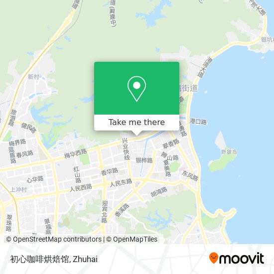 初心咖啡烘焙馆 map