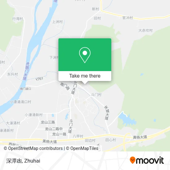 深潭凼 map