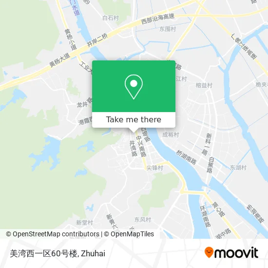 美湾西一区60号楼 map