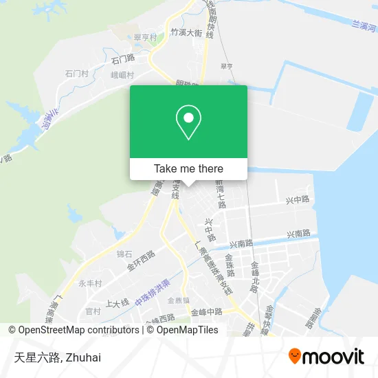 天星六路 map