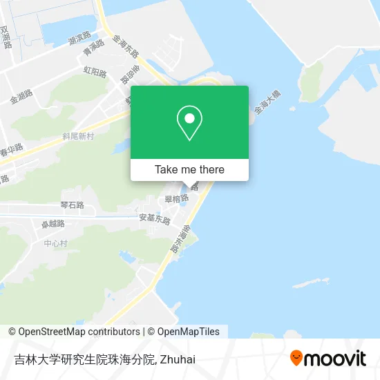 吉林大学研究生院珠海分院 map