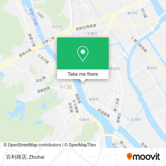 百利商店 map