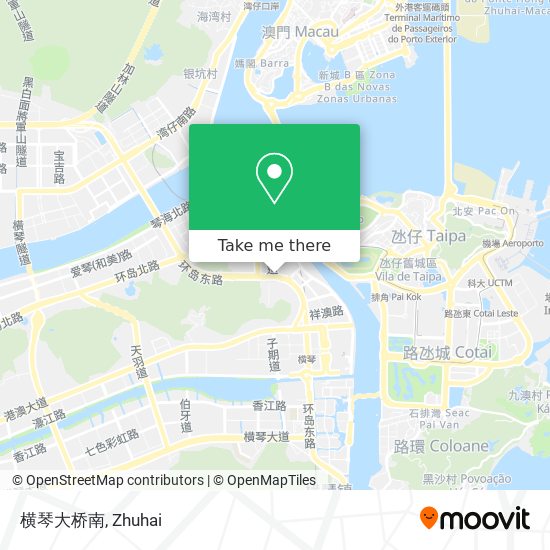 横琴大桥南 map