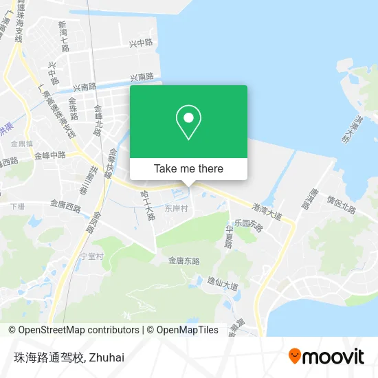 珠海路通驾校 map