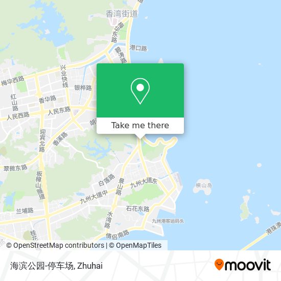 海滨公园-停车场 map