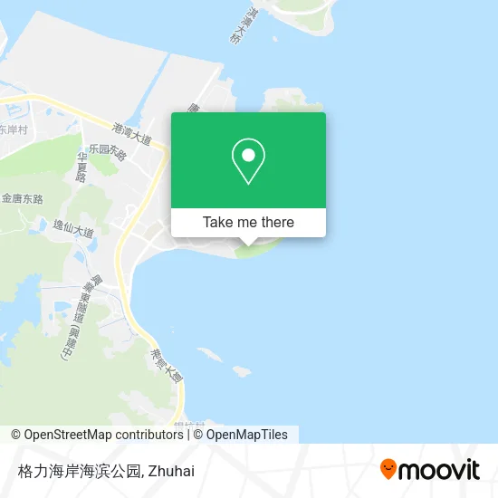 格力海岸海滨公园 map