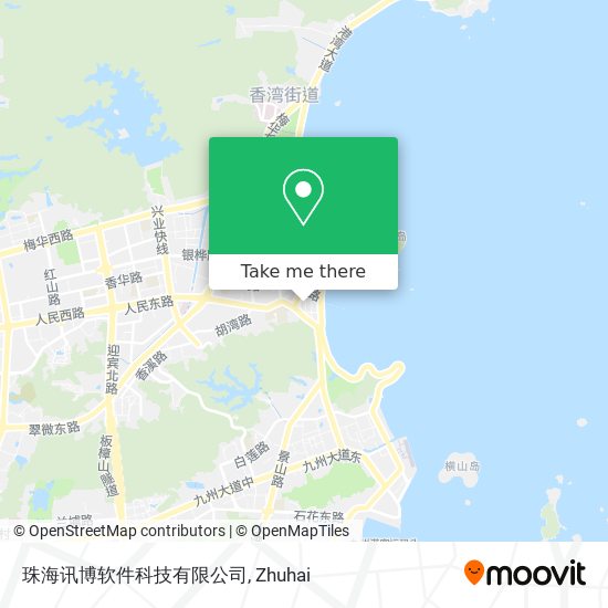 珠海讯博软件科技有限公司 map