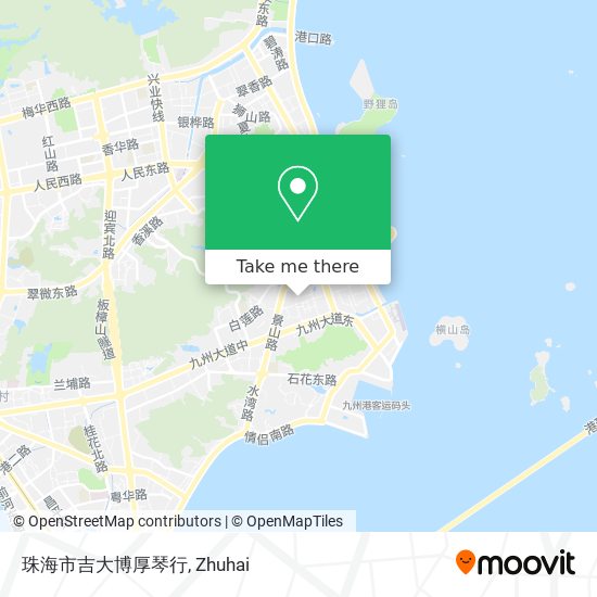 珠海市吉大博厚琴行 map