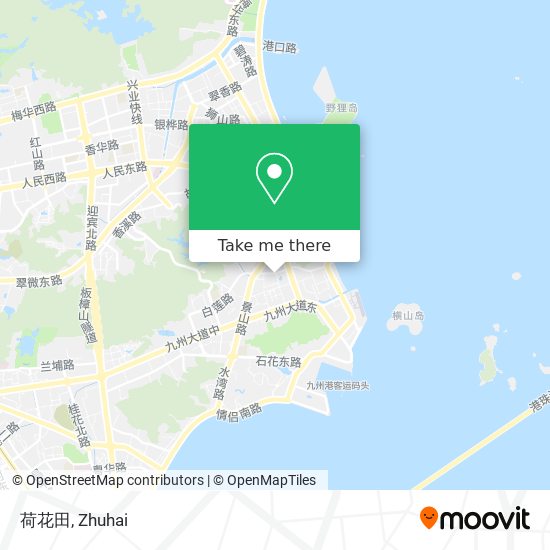 荷花田 map