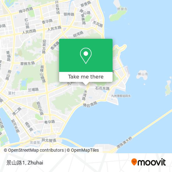 景山路1 map