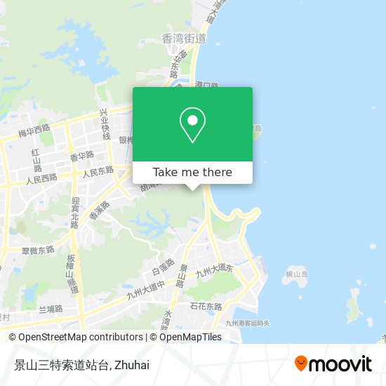 景山三特索道站台 map