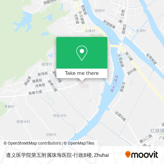 遵义医学院第五附属珠海医院-行政B楼 map