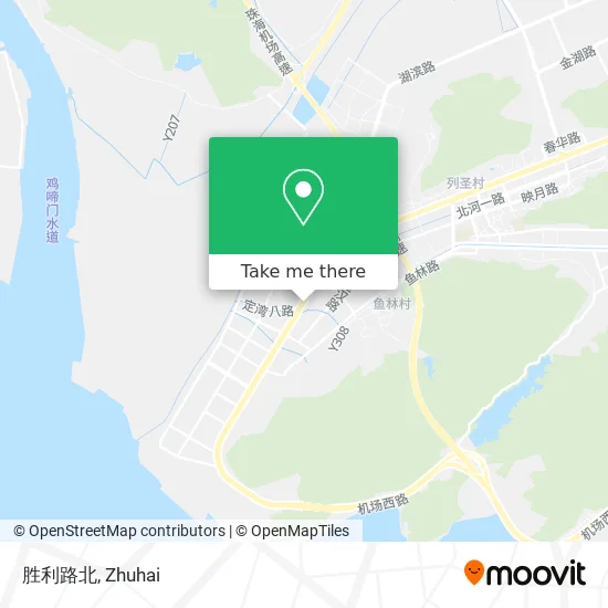 胜利路北 map