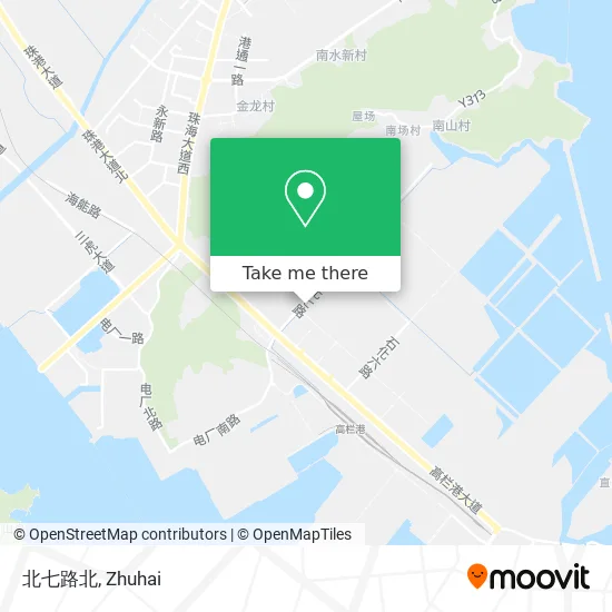 北七路北 map
