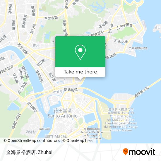 金海景裕酒店 map