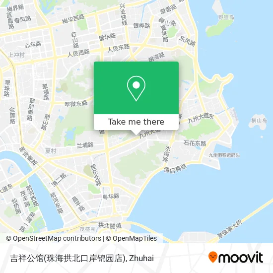 吉祥公馆(珠海拱北口岸锦园店) map