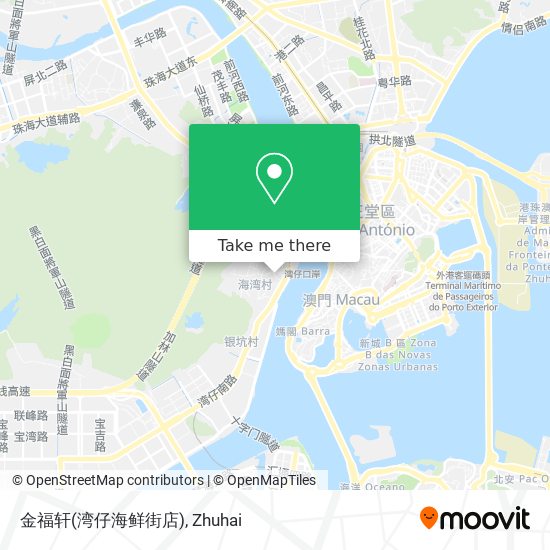 金福轩(湾仔海鲜街店) map