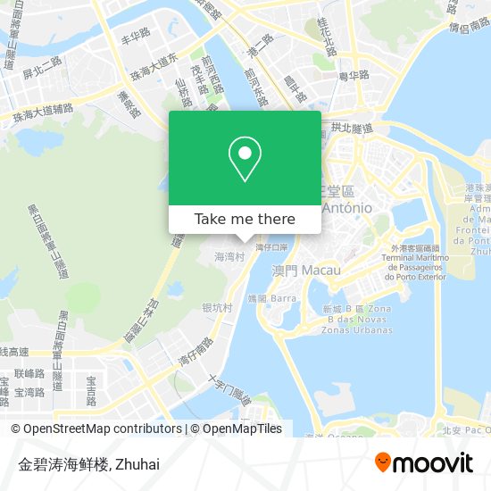 金碧涛海鲜楼 map