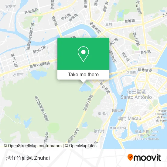 湾仔竹仙洞 map