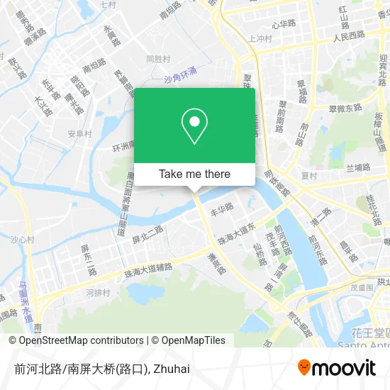 前河北路/南屏大桥(路口) map