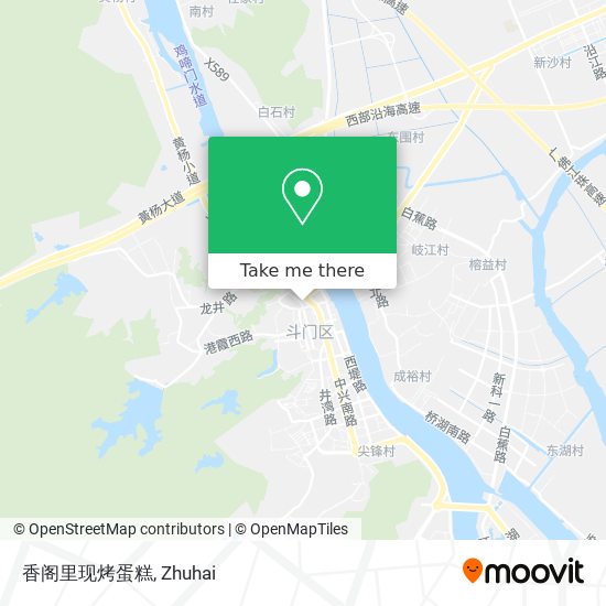 香阁里现烤蛋糕 map