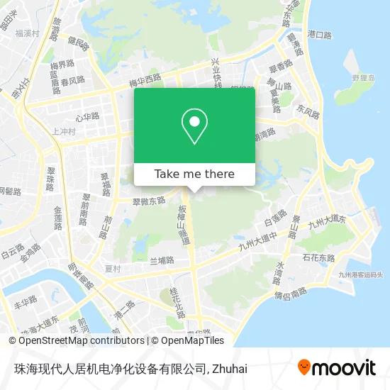 珠海现代人居机电净化设备有限公司 map