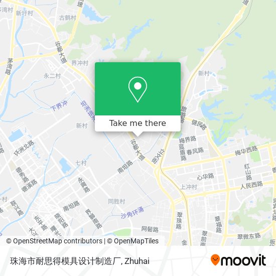 珠海市耐思得模具设计制造厂 map