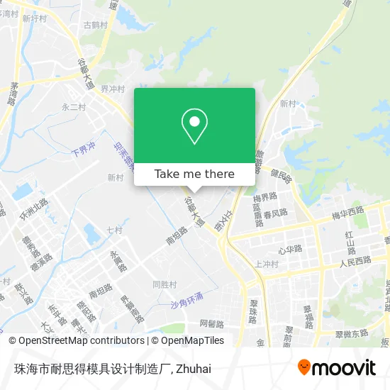 珠海市耐思得模具设计制造厂 map