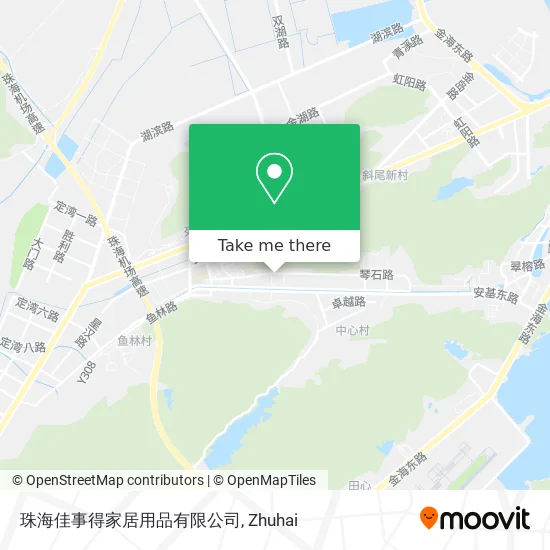 珠海佳事得家居用品有限公司 map