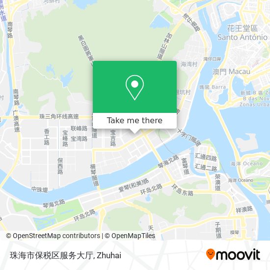 珠海市保税区服务大厅 map
