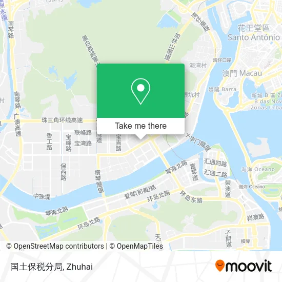 国土保税分局 map